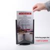 Three-Sided Acrylic Revolving Table Card A4/A5 Menu Sign Holder Menu Display Stand  Desktop Use
