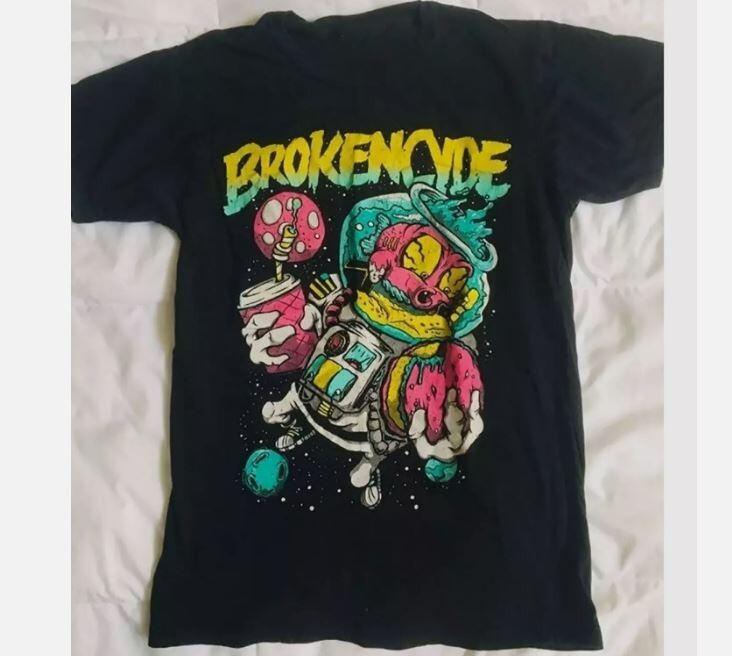 Редкая Коллекция Банды BROKENCYDE Подарок для Фаната Все Размеры от S до 5XL Футболка