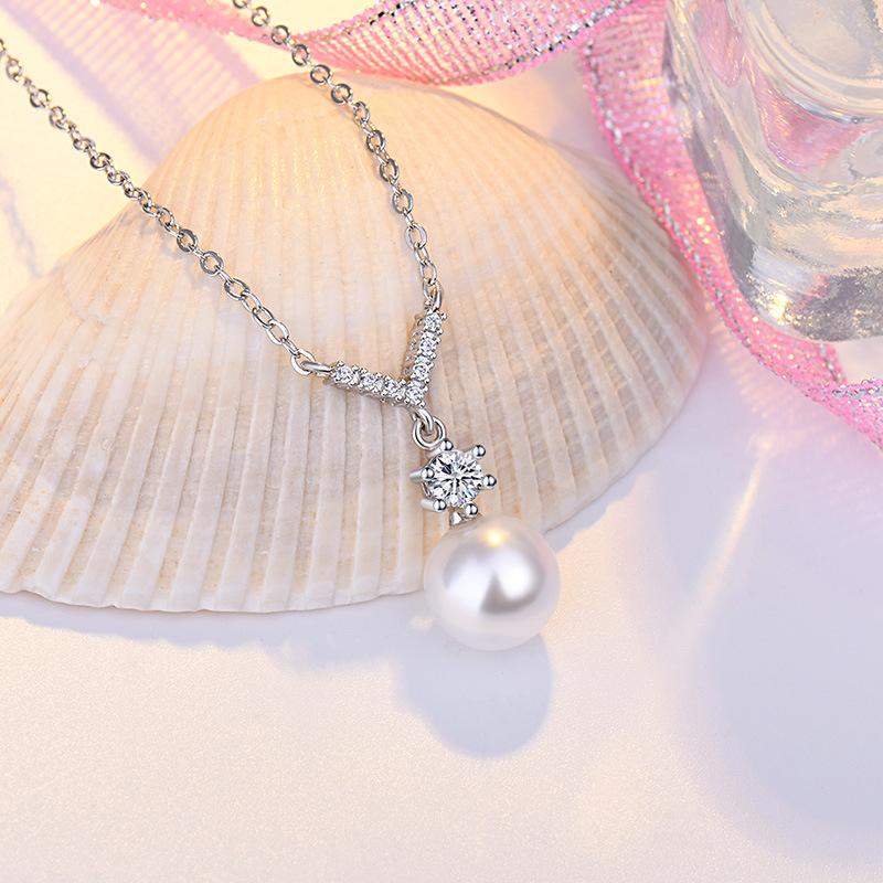 Lindon Women Necklace Pendant Copper Alloy Zircon Fashion Gift