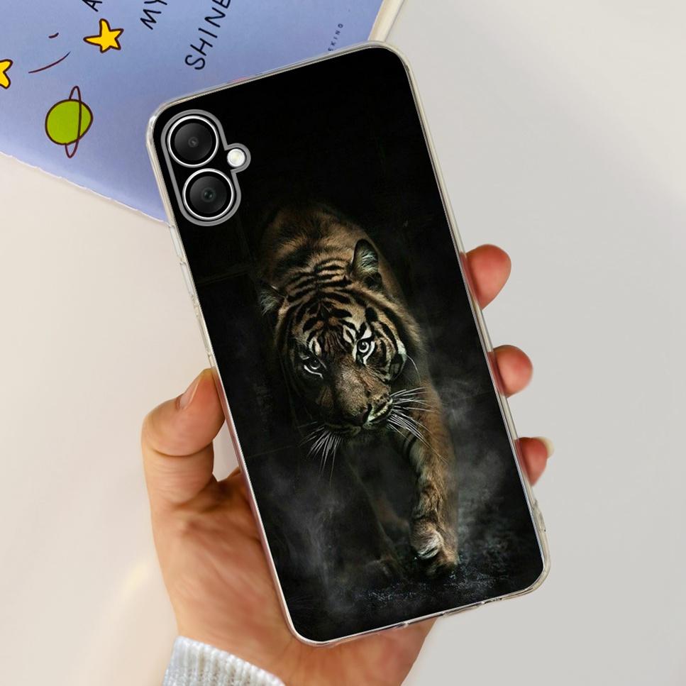 Case For Samsung Galaxy A06 4G 6.7" Cute Cartoon Astronaut Dinosaur Soft Silicon TPU Cover For Samsung A06 SM-A065F Phone Case