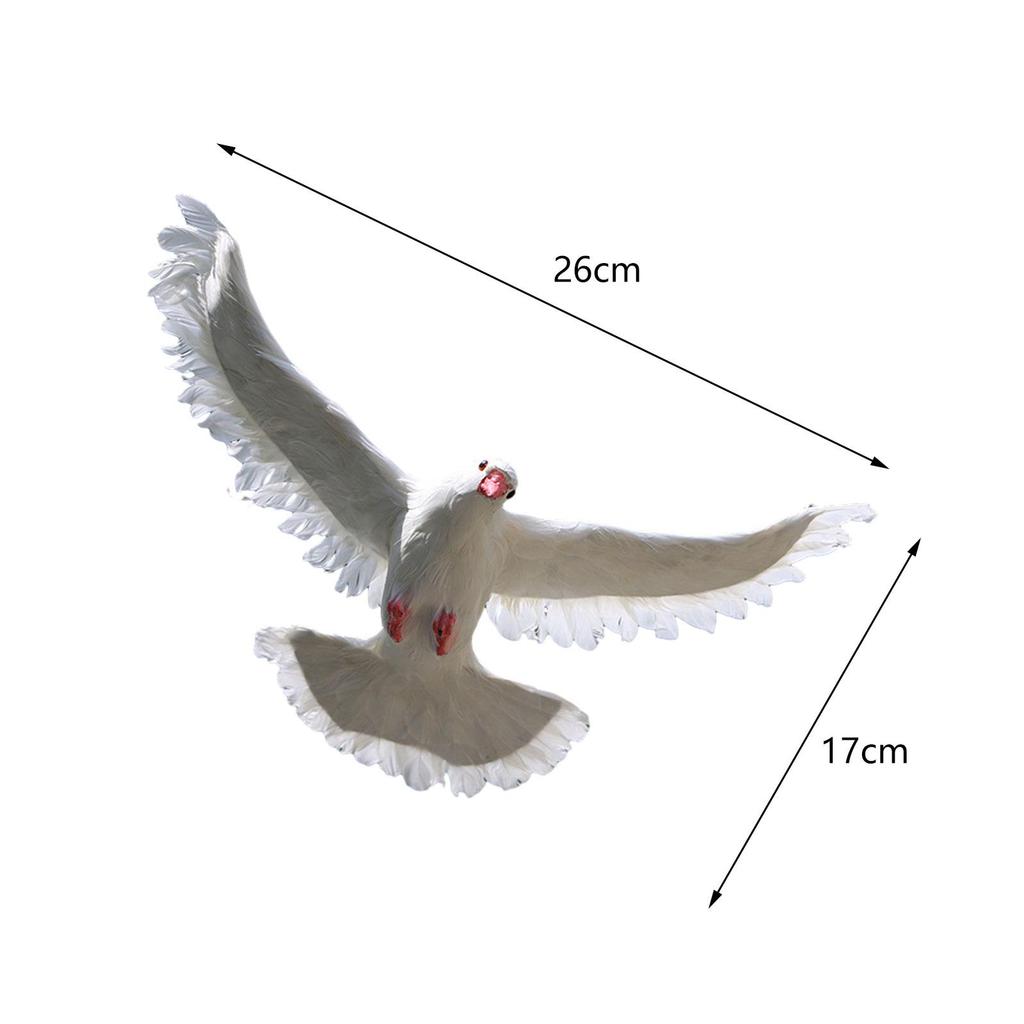 Статуя голубя Фигурка животного Креативная яркая скульптура голубя Садовые статуи для заднего двора, прихожей, тематической вечеринки в честь свадьбы, для улицы