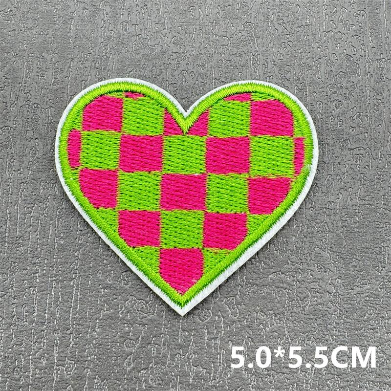 Милые мультяшные маленькие вышитые нашивки для одежды Candycherry Наклейки-нашивки на одежду, приклеиваемые утюгом, Термонаклейки, Значки