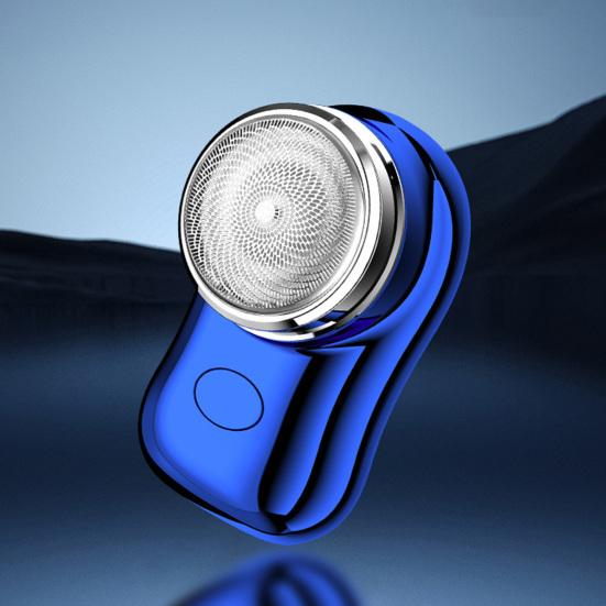 Electric Shaver USB Rechargeable Pocket Size Portable Safe Mini Travel Shaver Men Cordless Hair Beard Trimmer Remover Tool
