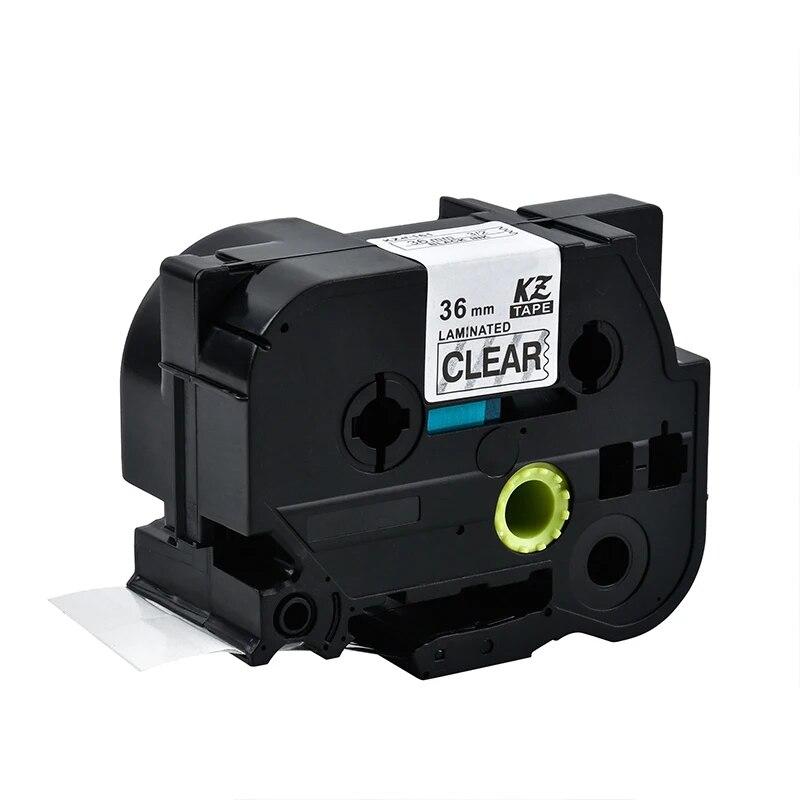 Yance TZe-261 36mm Laminated Tape TZ161 Tze 261 461 TZE-661 Ribbon Compatible Brother for Label Maker Printer PTP710 Labeler