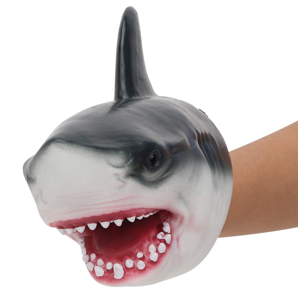 Shark Hand Puppets, Realistic, Safe, Non-Toxic, Fun Animal Models with Figure Hands, Animal Pretend Play, Hand Dancing, Puppet Shows, Educational