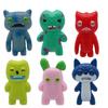 6 шт. Аниме Фигурки Действия Fuggler Монстр Мультяшные Милые Игрушки Фигурки Детская Классическая Игрушка Настольное Украшение Аксессуары для Домашнего Декора