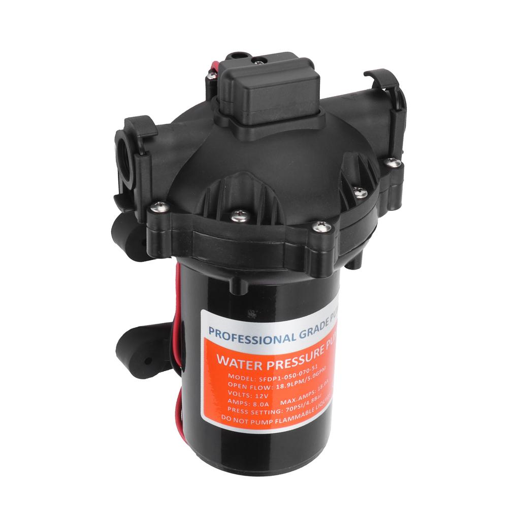 Water Pump Small Electric Reciprocating Self‑Priming Single Suction Multistage Impeller Household DC