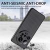 For Xiaomi 15 Ultra Case Carbon Fiber Texture PU+PC+TPU Phone Back Cover