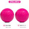 Znlaku Color Golf Сочетает Дальность и Высокий Отскок Привлекательный Мяч, Конструкция из 2 Частей,
