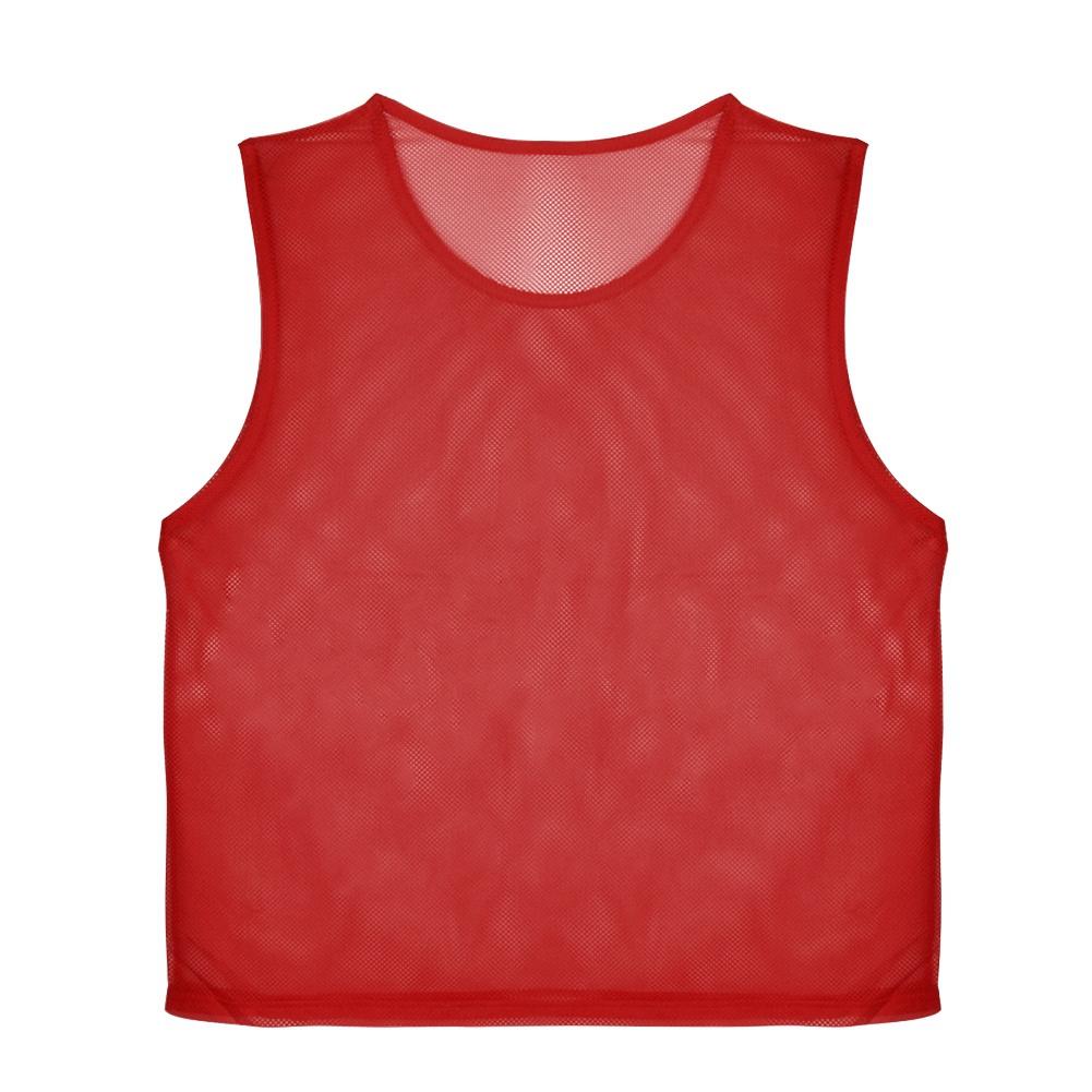 12 Pack Mesh Scrimmage Training Vests Football Vest Breathable Adults Jerseys Bibs