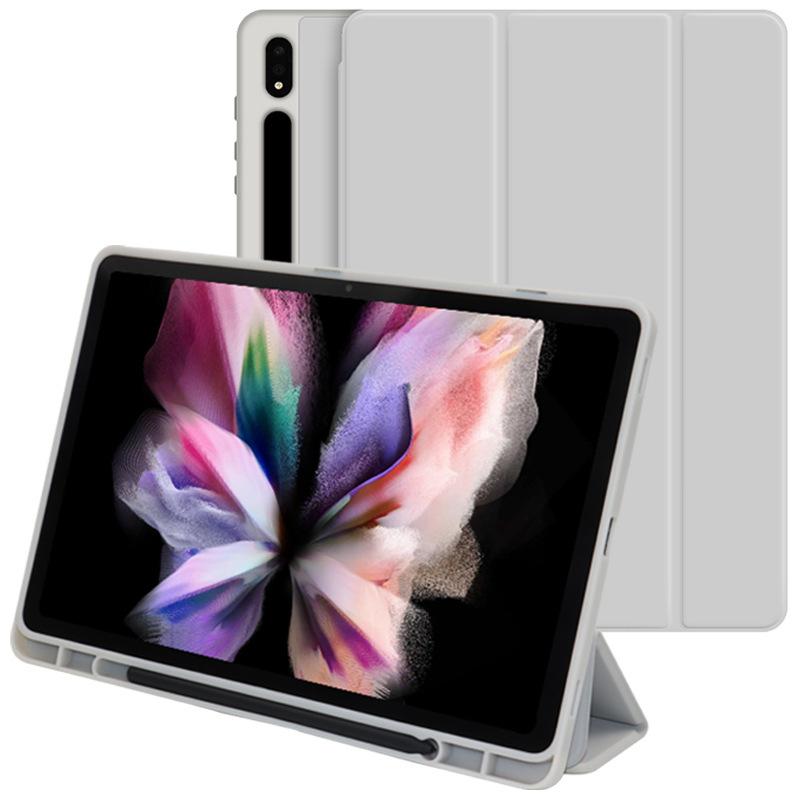For Samsung Galaxy Tab S11 Ultra Case 14.6inch 2025 Samsung Tab S8/S9/S10 Ultra TPU Tri-fold Stand with Pen Slot Tablets Cover
