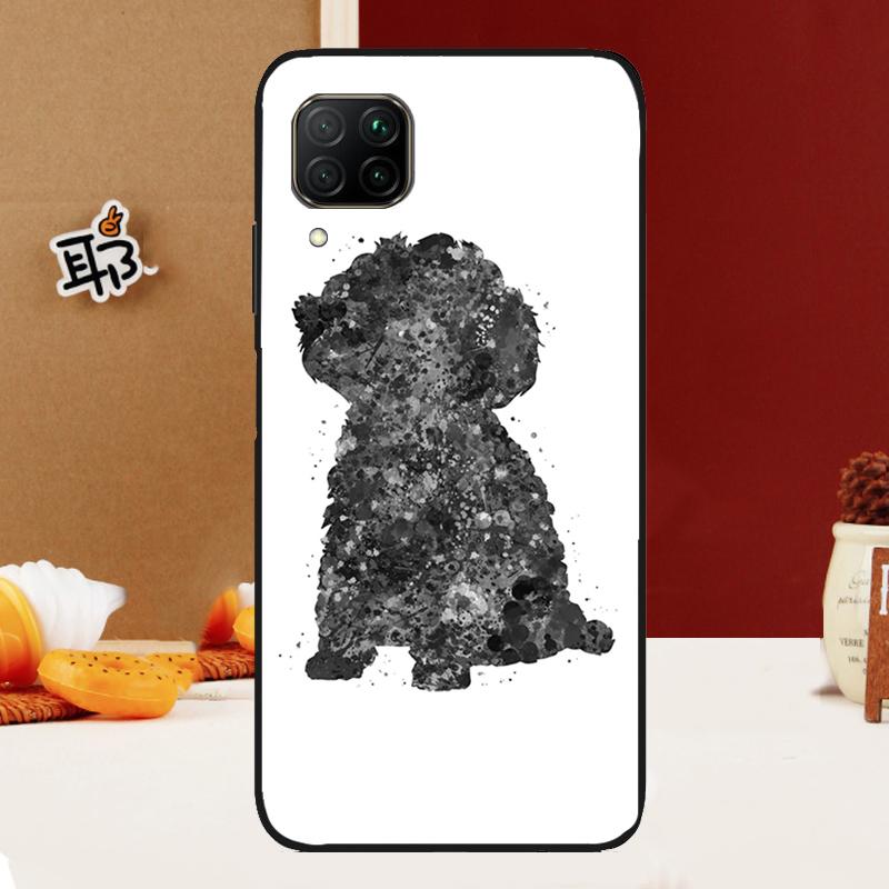 Cure Cartoon Poodle For Huawei Nova 12i 3i 7i 8i 11i 9 10 SE Y60 Y61 Y70 Y72 Y73 Y90 Y91 P20 P30 P40 Lite Case