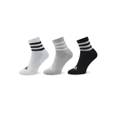 Носки короткие adidas 3-Stripes Cushioned Sportswear Mid-Cut Socks 3 Pairs