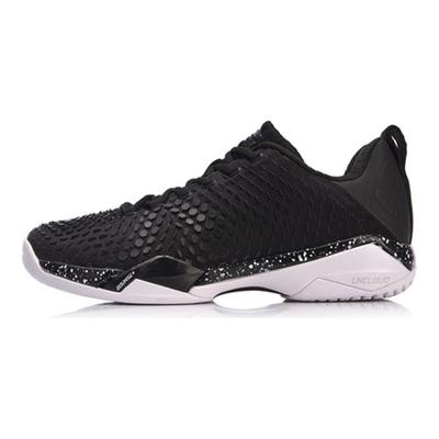 Li Ning Feng Ying Pro 2.0 Амортизация Отскок Обувь для бадминтона Унисекс Черный AYAN013-3