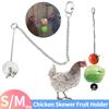 Adjustable Length Bird Cage Food Holder Bird Feeder for Cage  For Macaw Parakeet Parrot Budgie