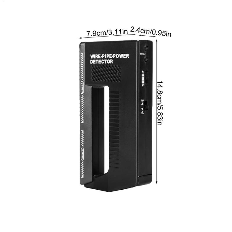 WPP123 Настенный сканер Металлоискатель Указатель Обнаружение металла переменного тока Многофункциональный металлоискатель со звуковой и визуальной сигнализацией