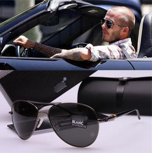 Sunglasses men's polarized sunglasses toad glasses round glasses new retro frame glasses
