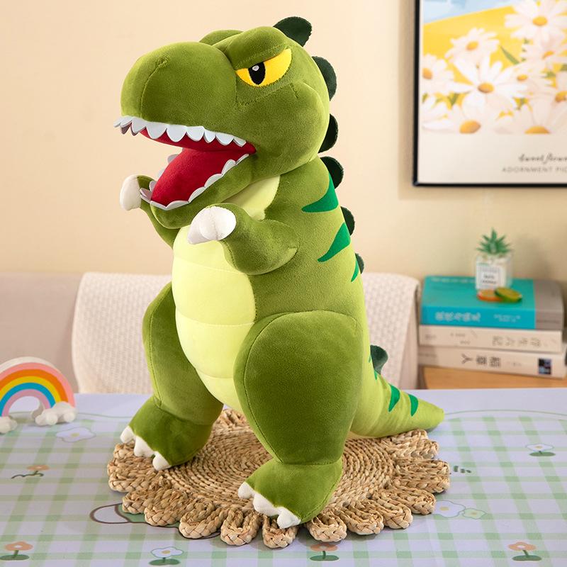 Large Tyrannosaurus Rex Plush Toy - Soft Pillow & Comforting Stuffed Animal for Kids