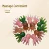 Resin Eight-Clawed Octopus Head and Neck Massager Comb