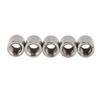 50Pcs Coupling Nut Round Rod Connector Female Thread 304 Stainless Steel M8x1.25 12 L12mm