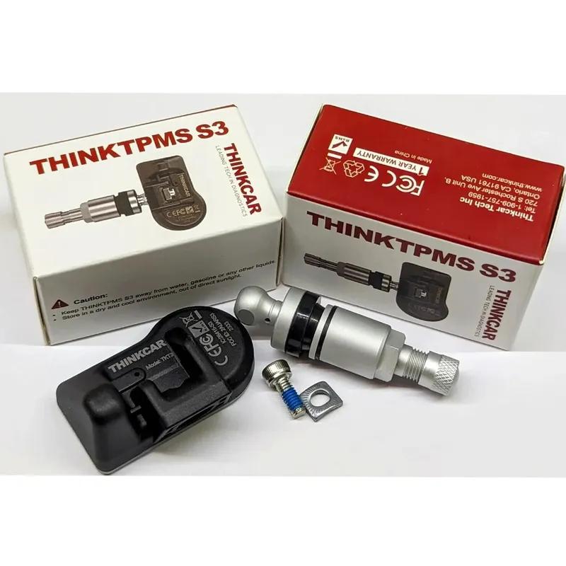 THINKCAR THINKTPMS S3 Upgrade of S2 Car TPMS Tire Pressure Sensor 315MHz 433MHz Program Work with Thinkcar and Mucar tpms tool