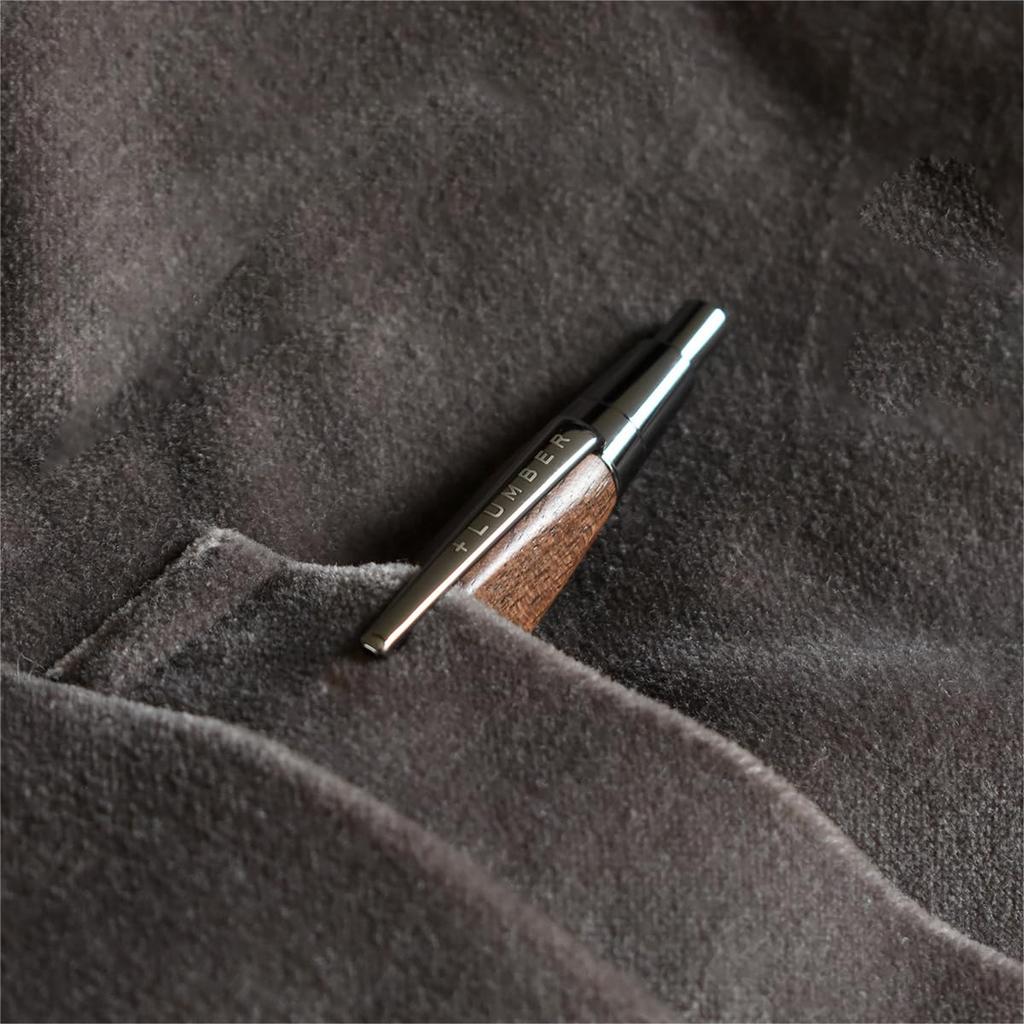 Треугольный деревянный механический карандаш BODY MECHANICAL из ценной древесины LUMBER от Hacoa "TRIANGLE PENCIL" + (грецкий орех)