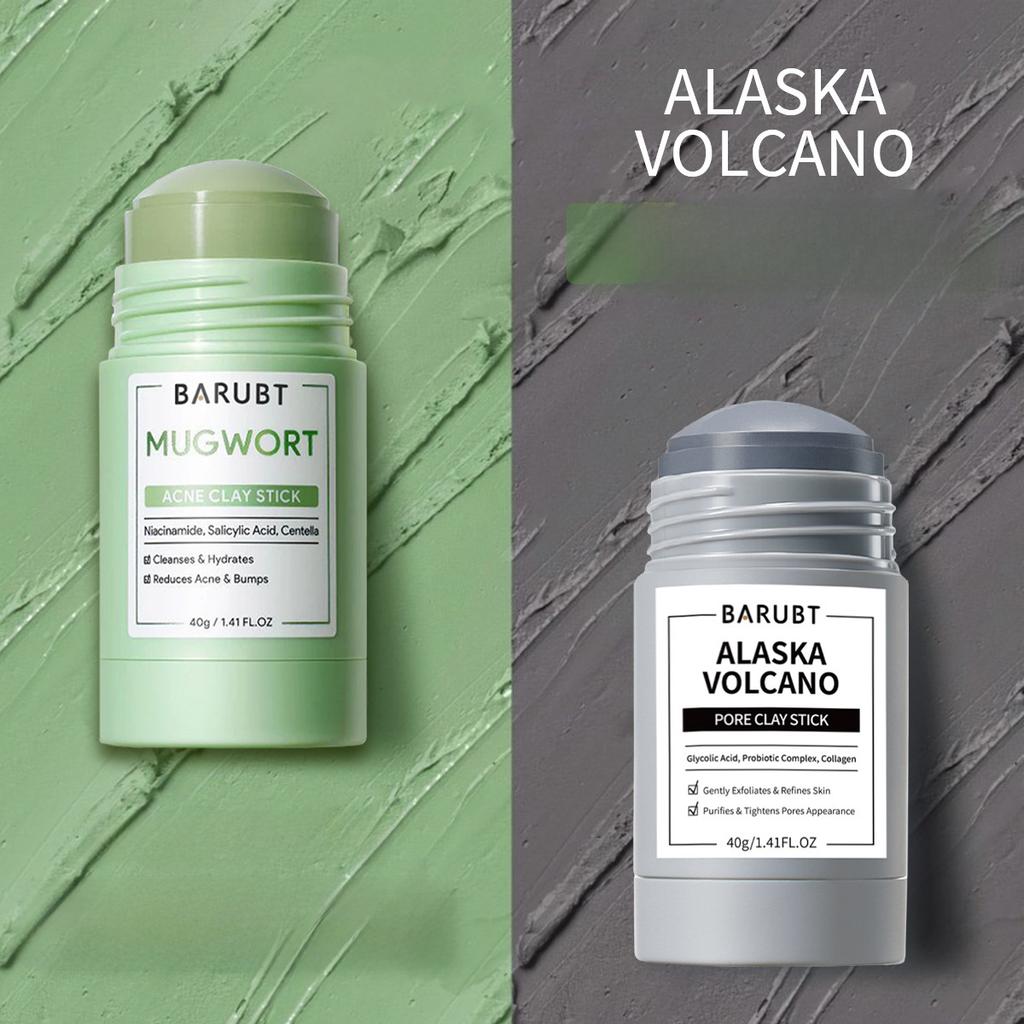 Палочка из полынной грязи: Глубокое очищение, бережное удаление черных точек и восстанавливающая маска для лица