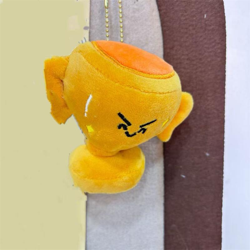1/2Pcs Cute Victory Trophy Mascot Plush Doll Stuffed Toy Keychain Pendant Bag Hanging Charm Keyring Lucky Blessing Souvenir Gift