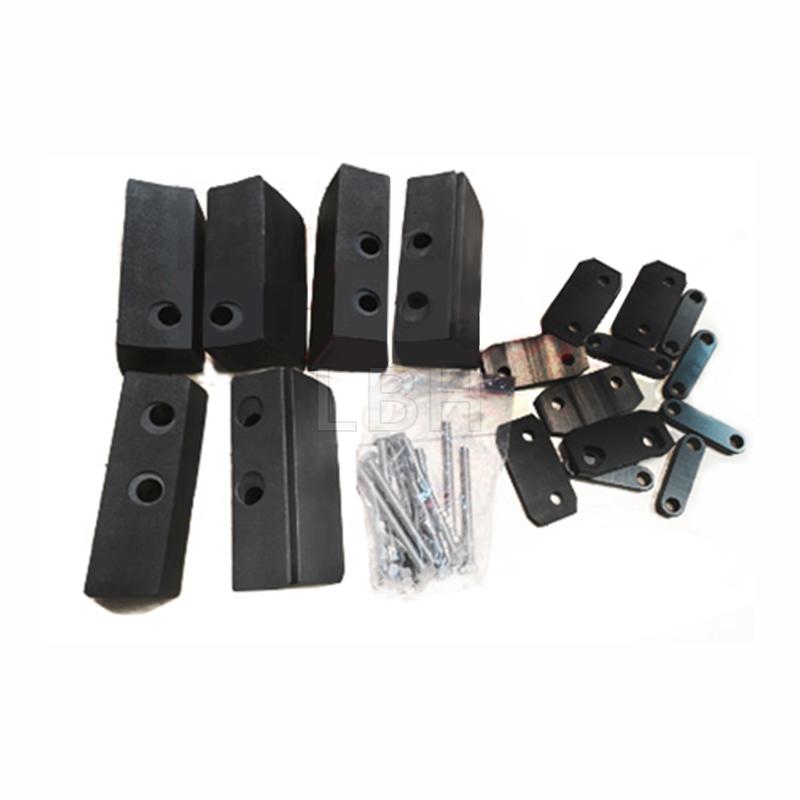 fit for Land Rover Defender 110 L663 luggage rack expedition frame height reduction regulate bracket 25MM noise reduction JWW3