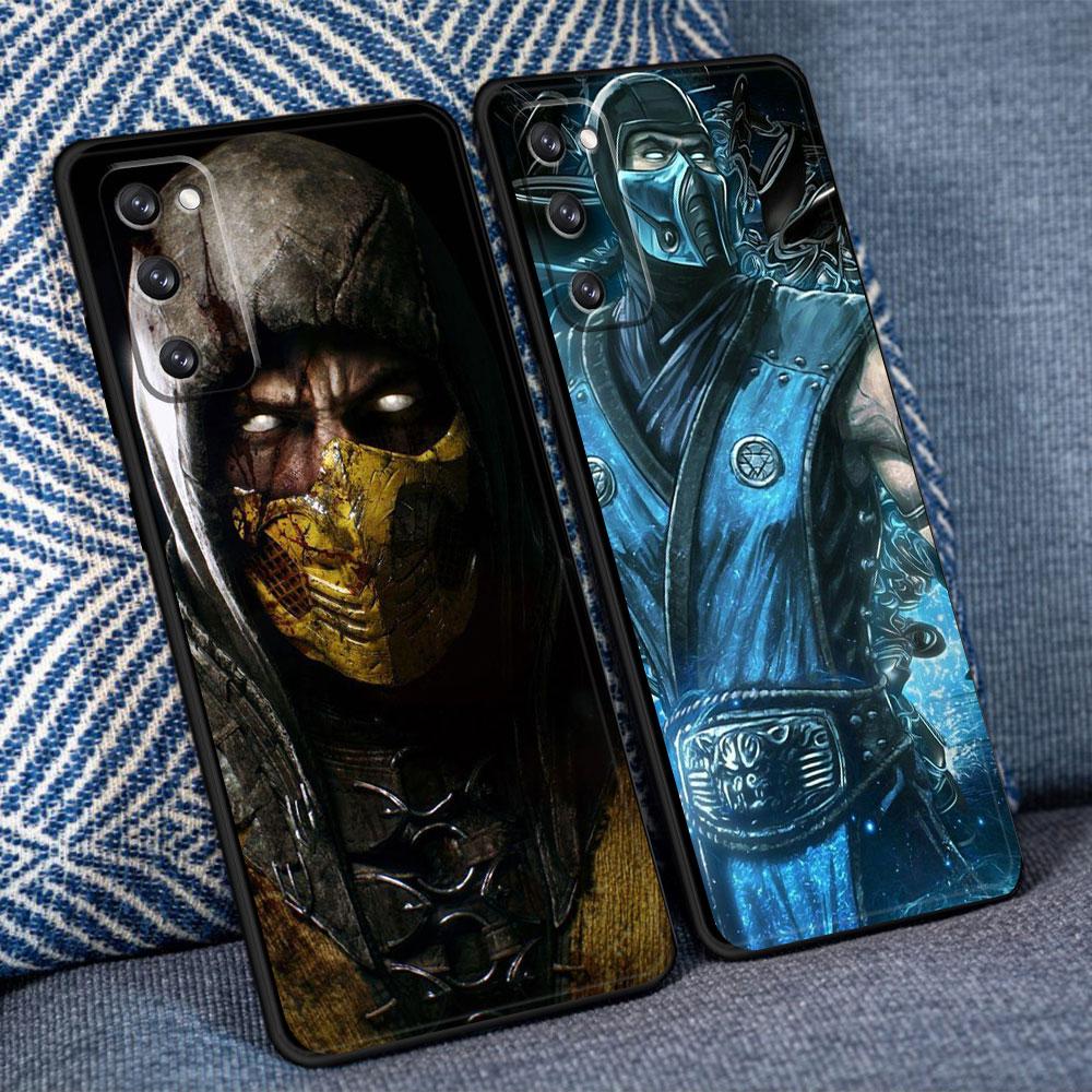 Игра Mortal Kombat для Samsung Galaxy S21 Plus S22 Ultra 5g S10 Lite Note 20 10 S8 S20 Fe S9 S10e S7, сумка-чехол для телефона