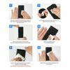 For Samsung Galaxy S21 Series Black Border Silk Screen Tempered Film
