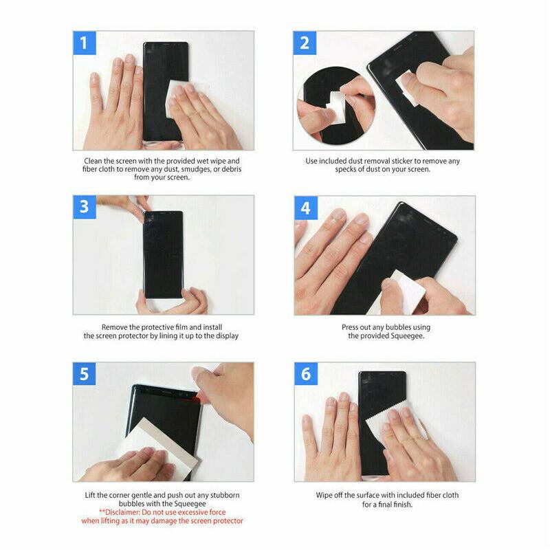 For Samsung Galaxy S21 Series Black Border Silk Screen Tempered Film
