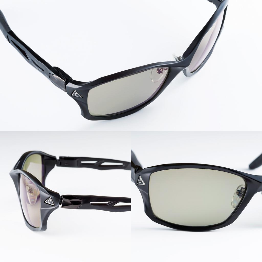 Zeque STELTH Polarized TRUEVIEW MIRROR F-1896 Sunglasses, Gunmetal, FOCUS/BLUE