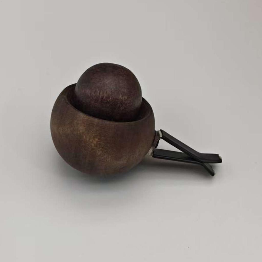 Натуральное дерево Автомобильный диффузор Огнестойкий сферический освежитель воздуха Деревянный устранитель запахов для автомобиля и дома Спальни Офиса Рабочего стола Интерьера