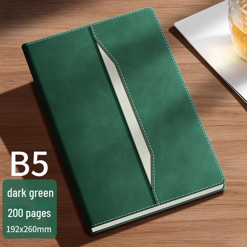 Корпоративный дневник 2024 г.: Упрощенный офисный блокнот для совещаний и записей, эксклюзивная корпоративная версия