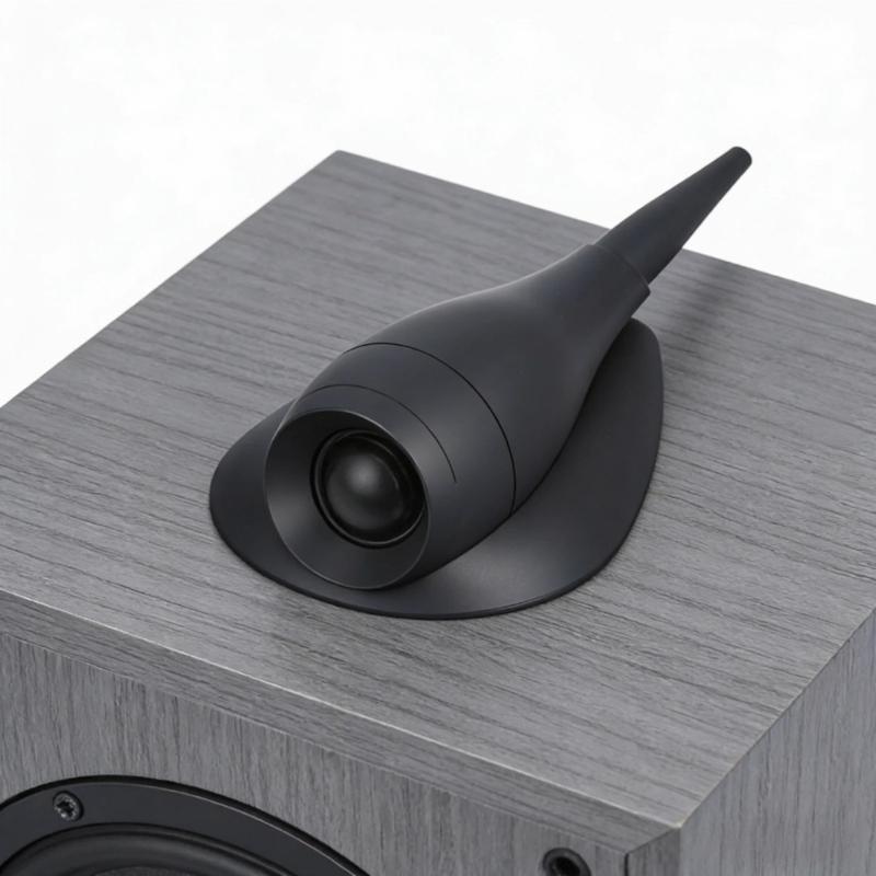 Tweeter Enclosure With Damping Treatments For Minimizing Sound Distortions And Enhancing Sound Clarities In Home Theater Applications