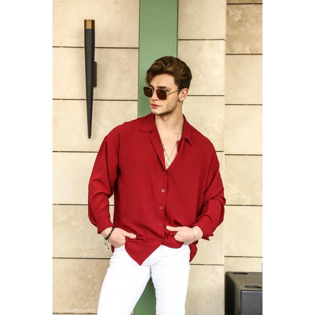 Текстурированная рубашка Aerobin Oversize унисекс