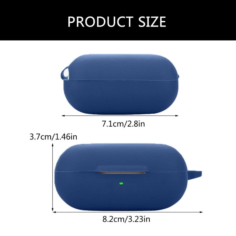 Earphone Case for GoFree 2+ Soft Silicone Cover Headphone Earbud Protective Housing Case Bag