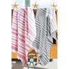 100% Cotton 2 Pcs 75x155 Cm Ultra Soft Peshtemal Beach Towel / Bath Towel
