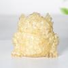Crystal Frog Figurine With Waterdrop Resin For Rustic Living Room Decor Gift