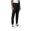 Armani Exchange Мужские трикотажные джоггеры с принтом букв, средней посадки, на эластичном манжете, темно-синие 8NZPPA-ZJ1ZZ-1510