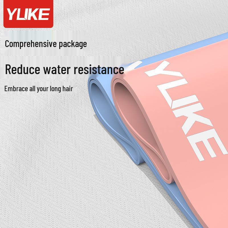 Очень большая водонепроницаемая силиконовая шапочка для плавания для длинных волос - Удобная, с защитой ушей, профессиональный противоскользящий дизайн для взрослых