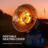 MOUNTAINHIKER Портативная мини газовая плита-обогреватель на солнечной энергии, Солнечный обогреватель, Обогреватель для кемпинга на открытом воздухе, Печь, Мини газовая, Маленький обогреватель-солнышко, Бутан