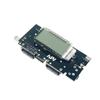Зарядное устройство с двойным USB 18650, модуль питания 5 В, 1 А, 2,1 А, мобильный блок питания, аксессуары для телефона, плата DIY светодиодного ЖК-модуля