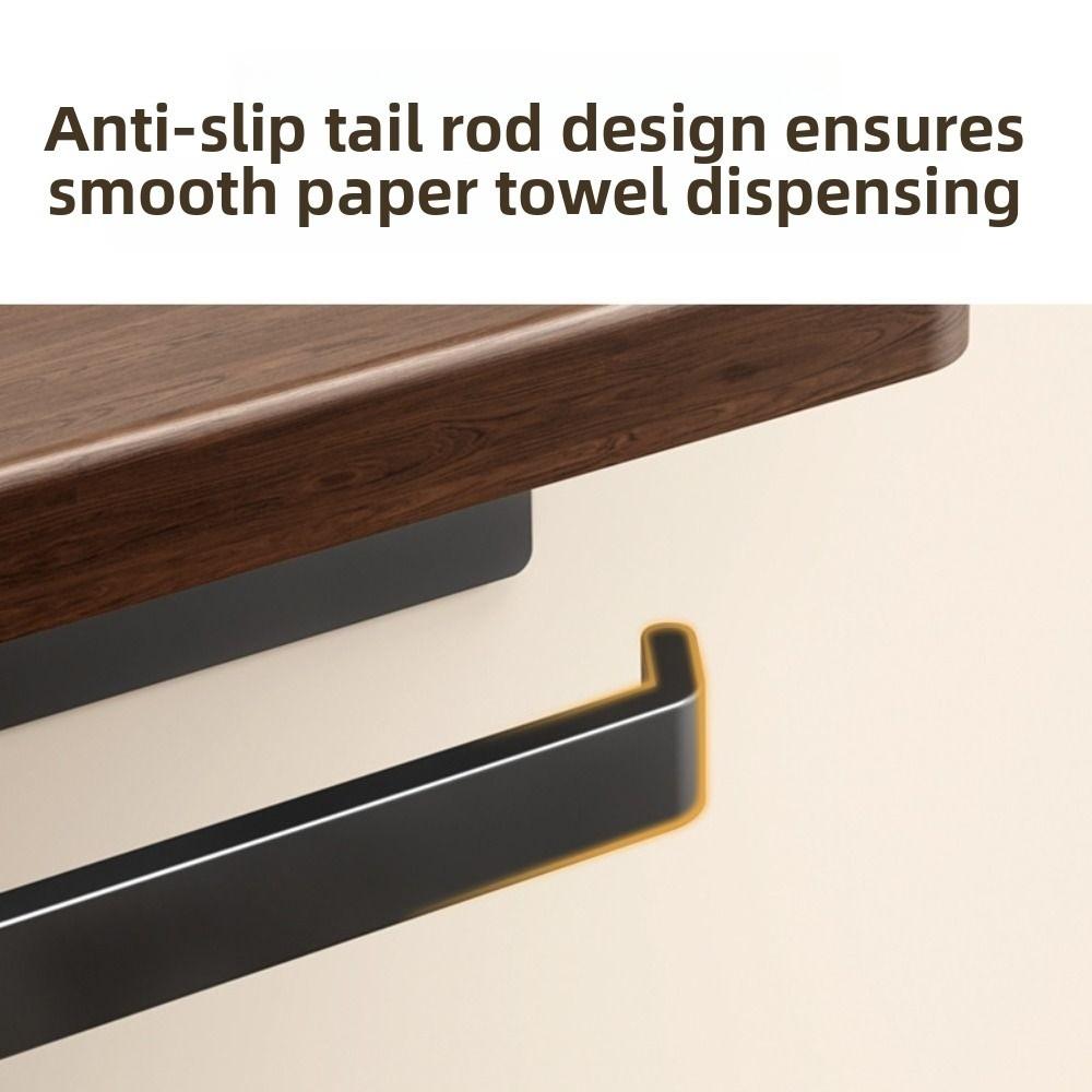 with Storage Tray Wall-Mounted Toilet Paper Holder Hanging Paper Towel Stand Bathroom Sink