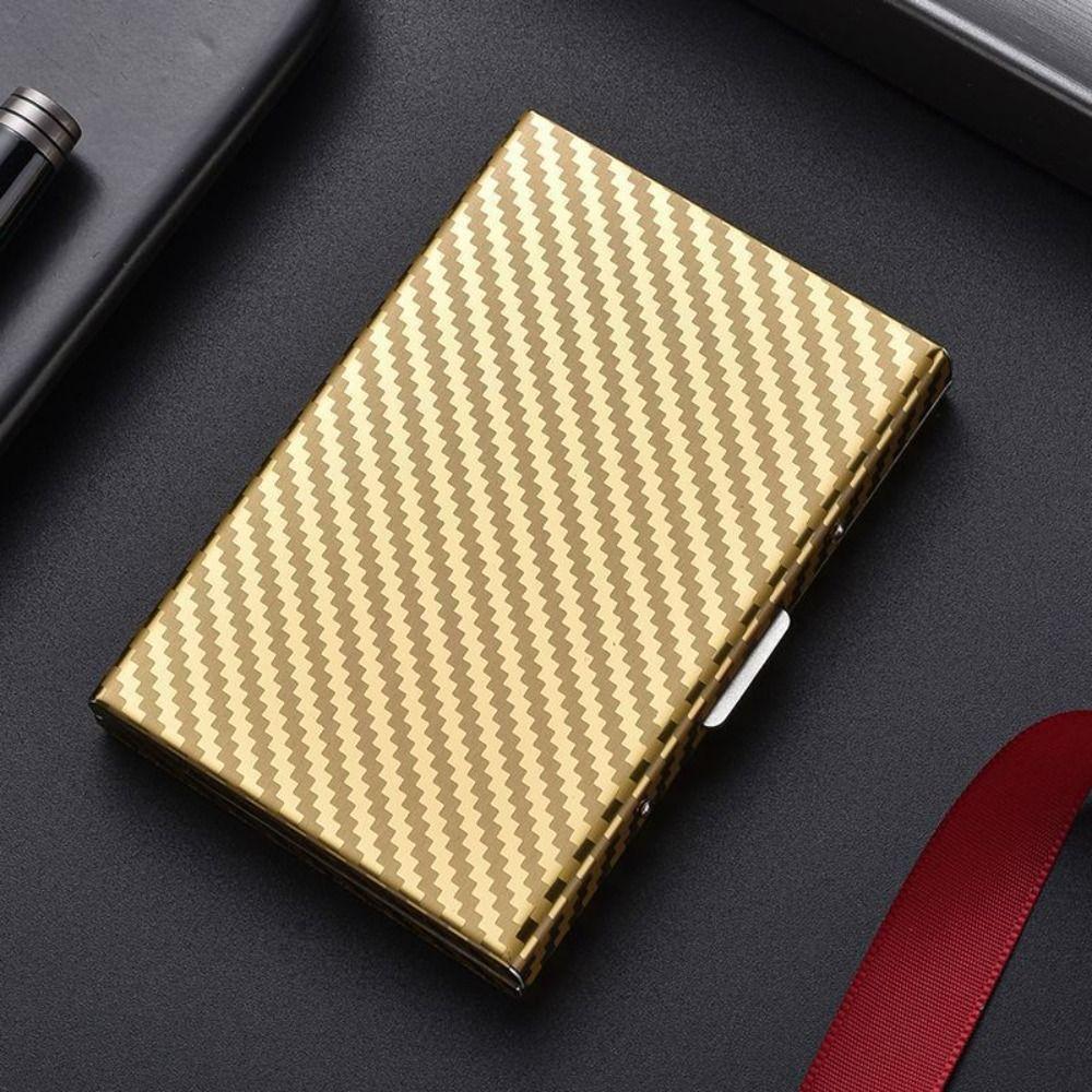 Бизнес-холдер для кредитных карт на 6/10 слотов, тонкий, с защитой от RFID, металлическая коробка из нержавеющей стали, держатель для карт, для путешествий