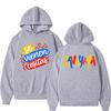 Rawayana Se Vienen Cositas Print Graphic Hoodie Unisex Fashion Hip Hop Pop Music Sweatshirts Cozy Casual High Quality Hoodies