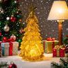 LED Christmas Tree Night Light Glowing Tree Decoration Festive Tabletop Ornament Atmosphere Party Holiday Gift