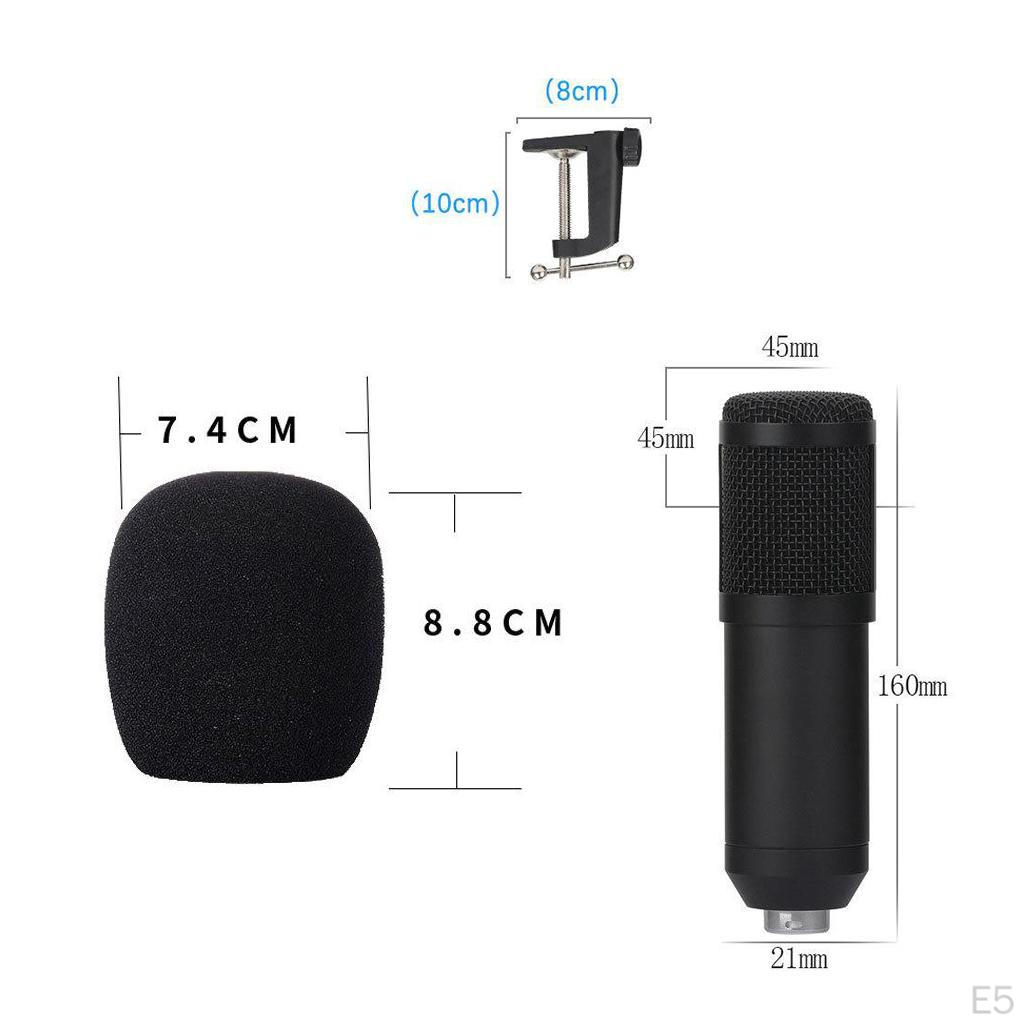 Комплект для подкастинга, USB-конденсаторный студийный микрофон, Интерфейс,