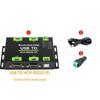 Industrial-Grade USB To 4-Port RS232 Converter with FT4232HL